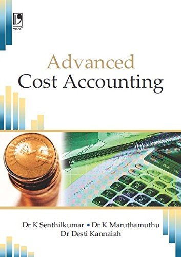 Advanced Cost Accounting  K Senthilkumar